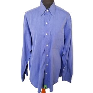 Like new Britches brand men's button down shirt sz Lg